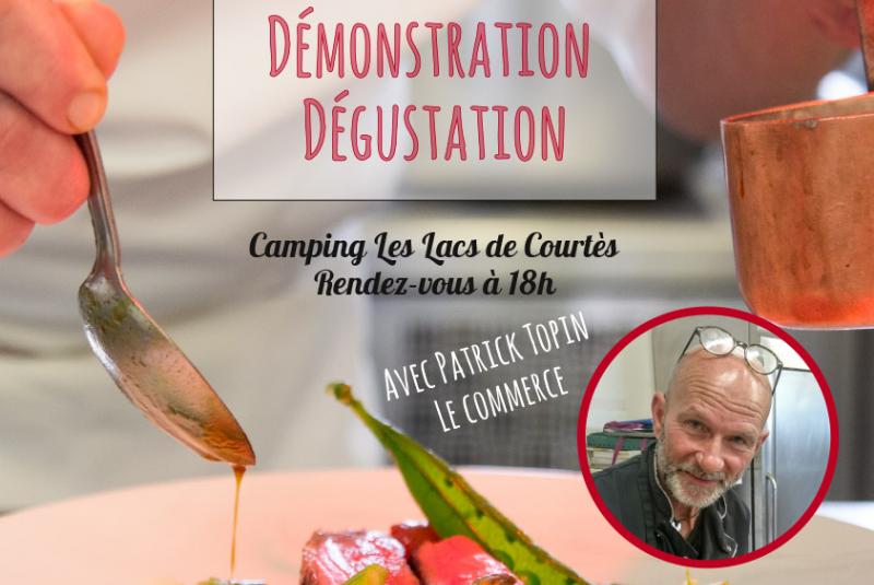 Atelier au camping Les Lacs de Courtès