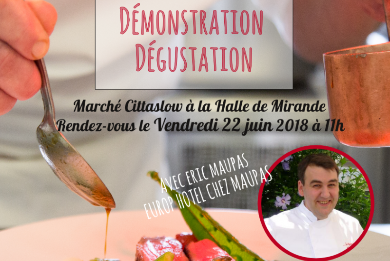 Atelier Culinaire au Marché CittaSLOW de Mirande