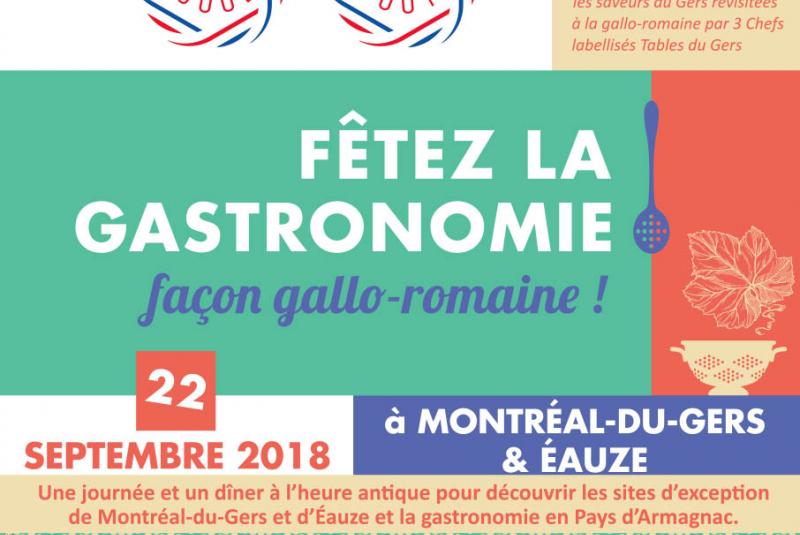 Fêtez la Gastronomie, Façon Gallo-Romaine à EAUZE 