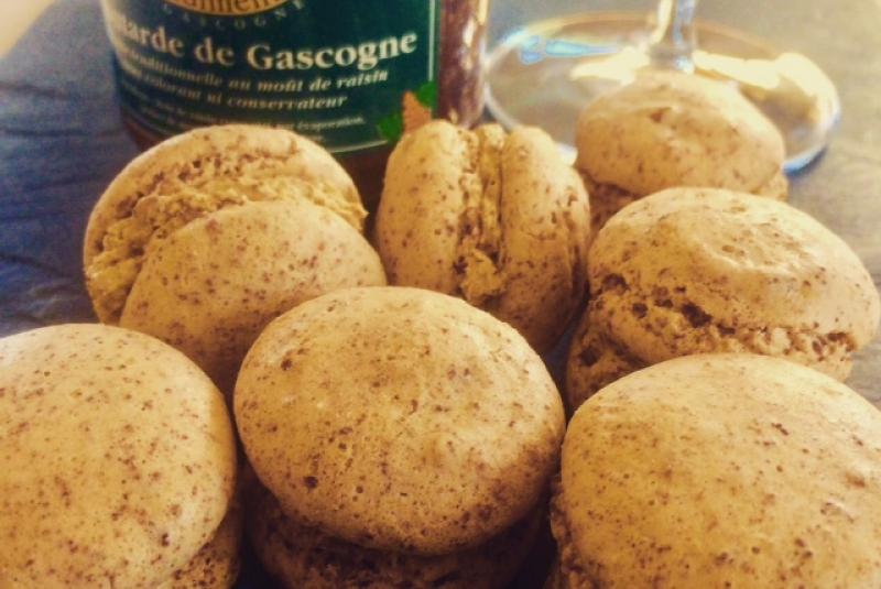 Macarons cacahuètes à la moutarde de gascogne