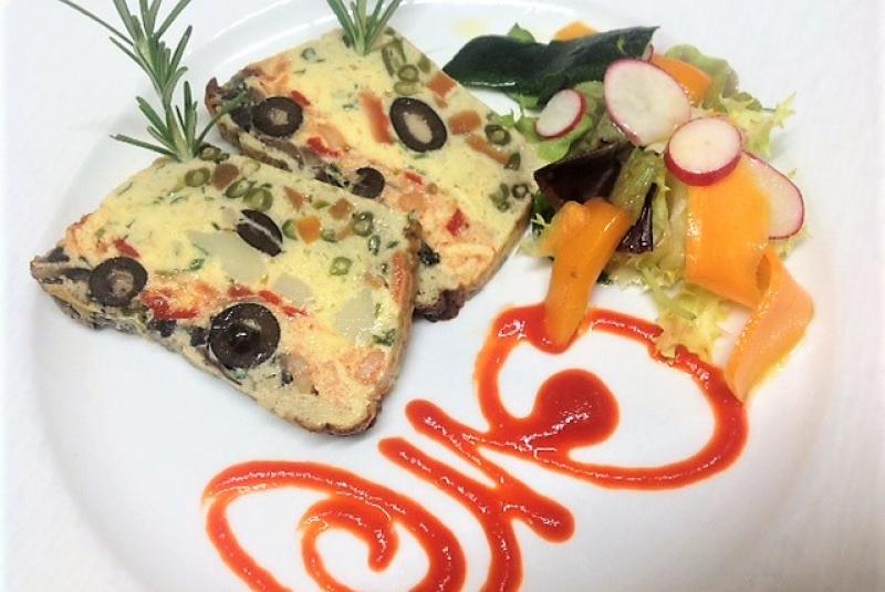 Terrine arlequin aux légumes primeurs du Gers